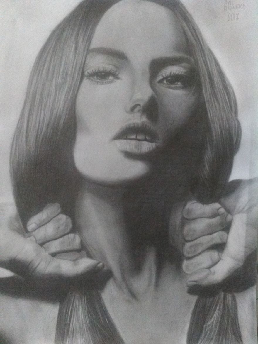 Only One Pencil Used On This(4b)