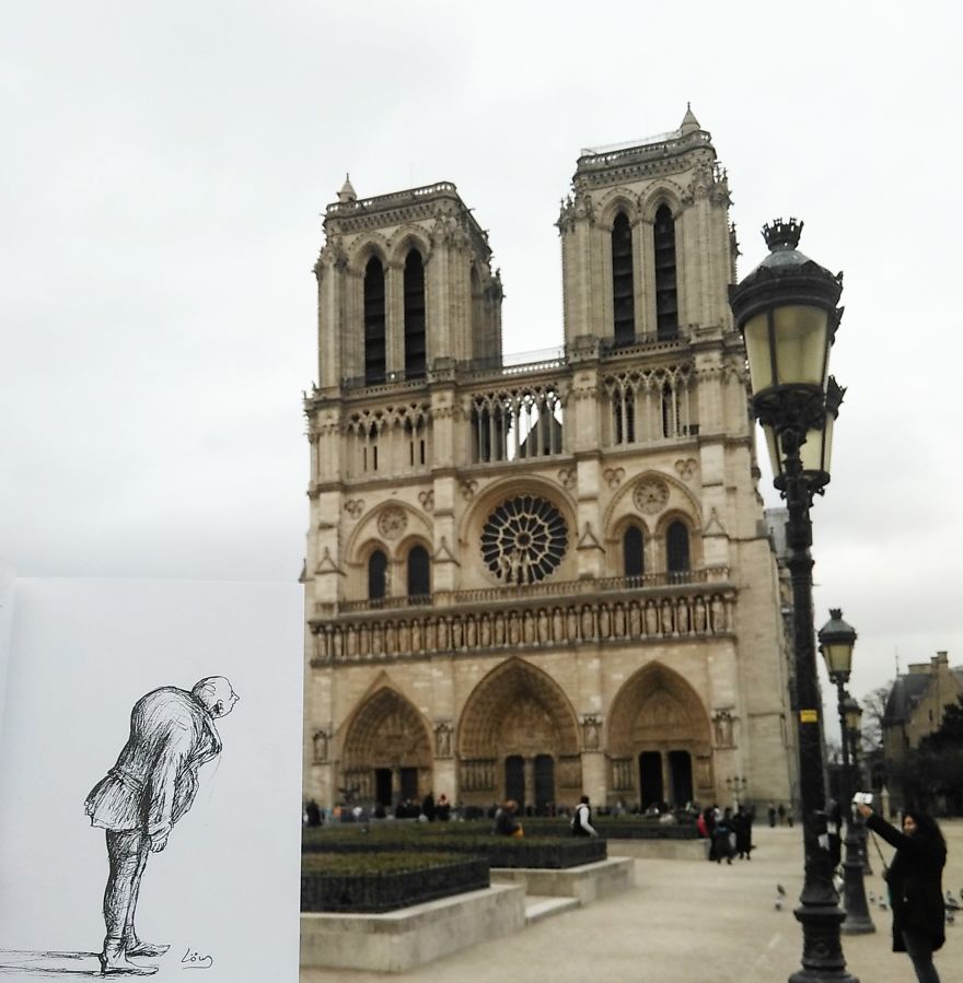 I Put My Drawings Everywhere