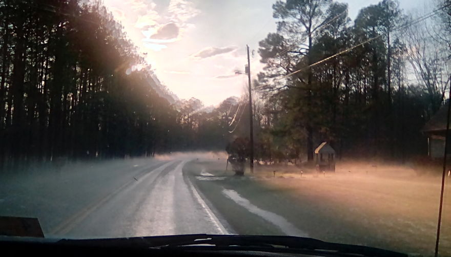 Pictures I Took After A Hail Storm