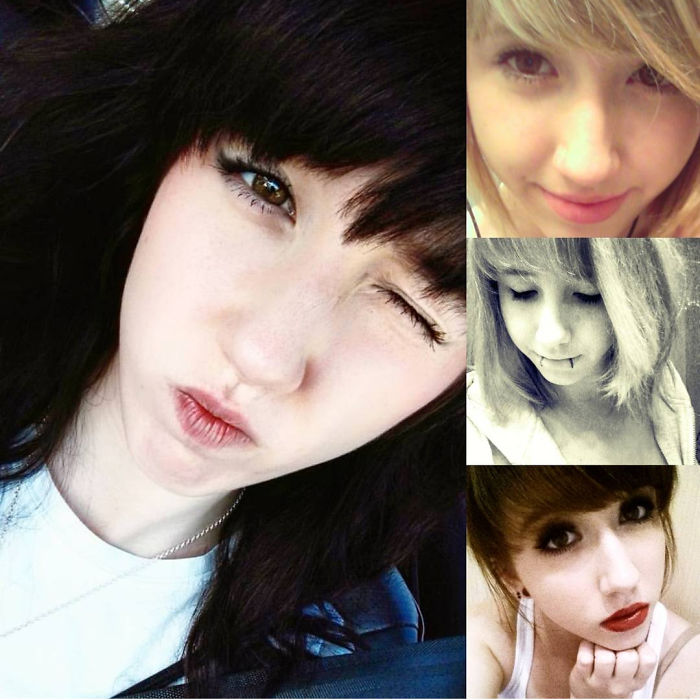 Started Out As A Natural Blonde Kinda Alternative Bby With 13, Now I'm A Black Haired Kinda All Over The Place 20yo Bby.