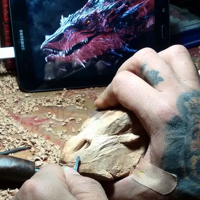 I'm Creating A Smaug Smoking Pipe