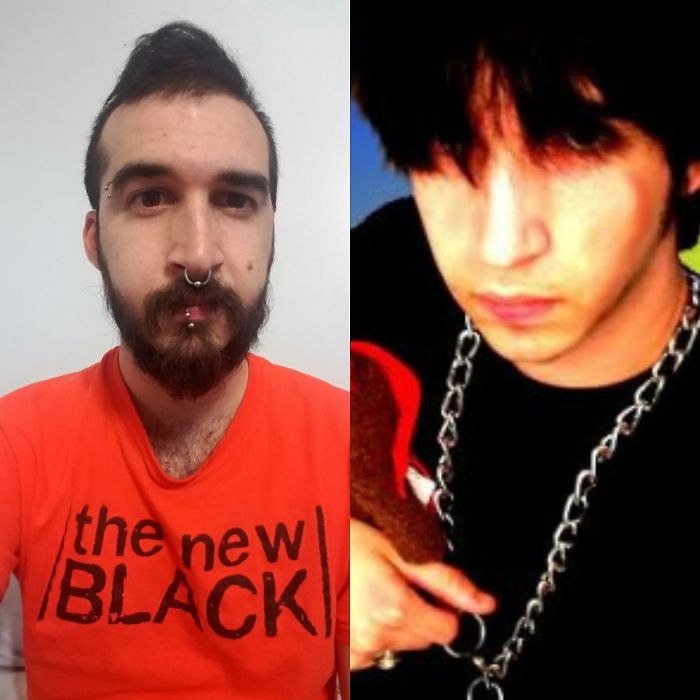 Left (2017) Right (2009) Idk What Happened Lmao