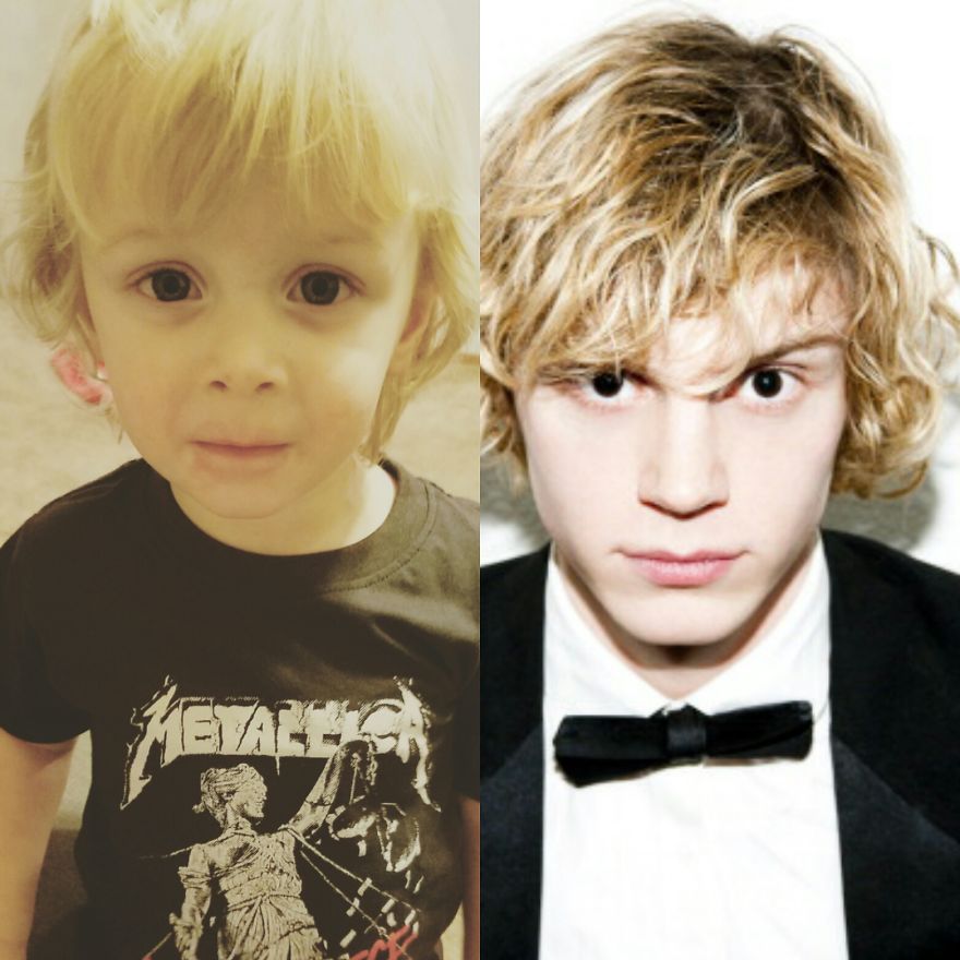 My Son Looks Like Evan Peters