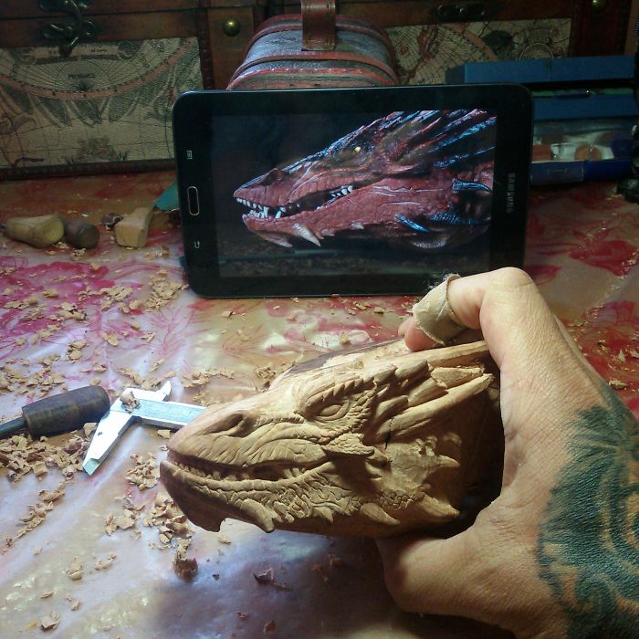 I'm Creating A Smaug Smoking Pipe