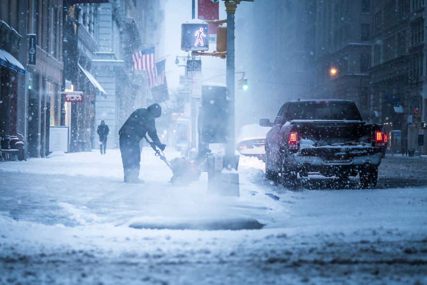 Stella Snow Storm In Nyc