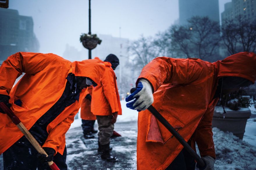 Stella Snow Storm In Nyc