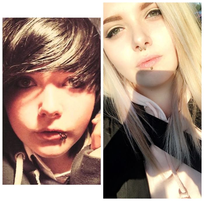 About 5 Years Apart, Was Emo, Am Now A Barber And Chocolatier