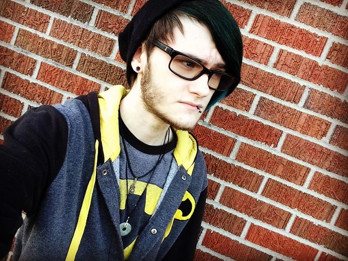 Still "emo" But Happier (year Difference).