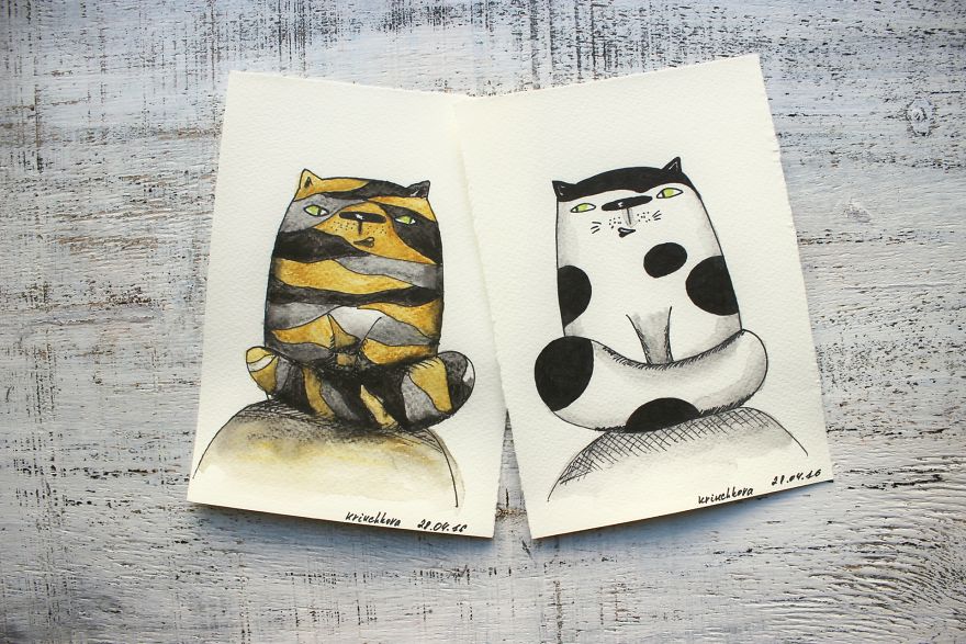 I Make Funny Cat Portraits