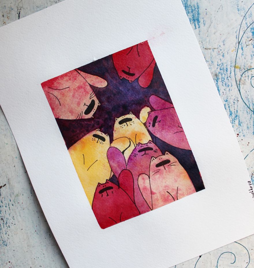 I Make Funny Cat Portraits