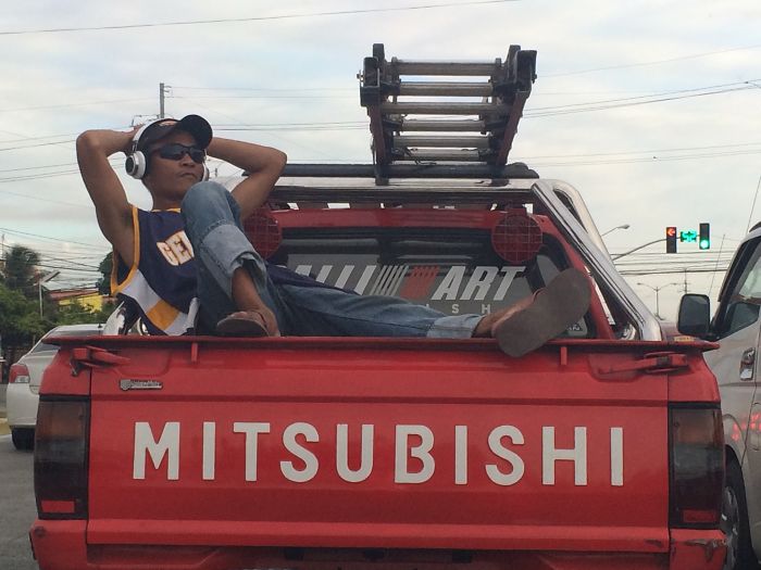 Kuya Just Doesn't Give A Duck. Manila, Philippines 2016