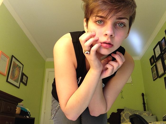 I Was The Emo Wanna Be, The Emo (this Wasn't Even The Worst Of My Emo Phase) And Now I'm The Edgy Non- Binary Kiddo