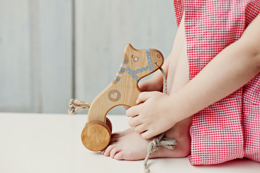 Before The Birth Of Our First Daughter, We Moved To The Countryside To Make Wooden Toys