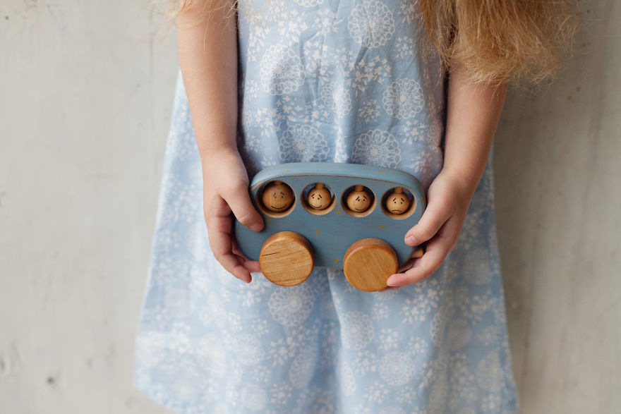 Before The Birth Of Our First Daughter, We Moved To The Countryside To Make Wooden Toys