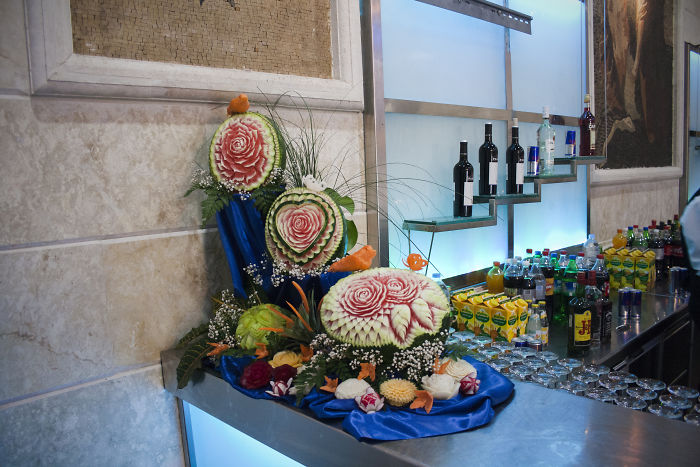 Carvings From Fruit And Vegetables