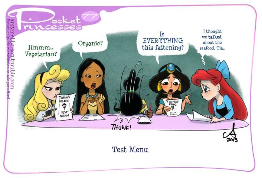 If You Love Disney Princesses, These Mini Comics Will Make You Smile