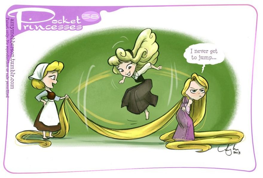 If You Love Disney Princesses, These Mini Comics Will Make You Smile