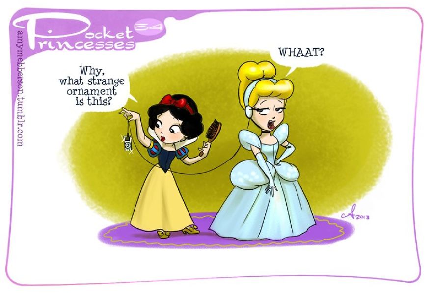If You Love Disney Princesses, These Mini Comics Will Make You Smile