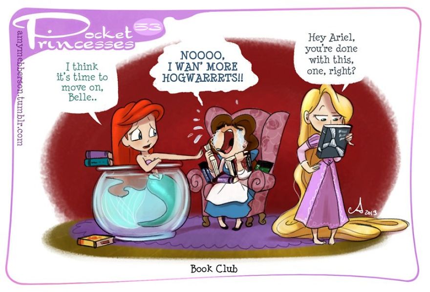 If You Love Disney Princesses, These Mini Comics Will Make You Smile
