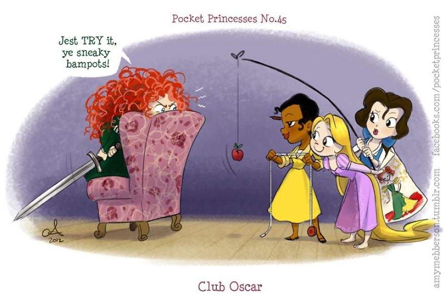 If You Love Disney Princesses, These Mini Comics Will Make You Smile
