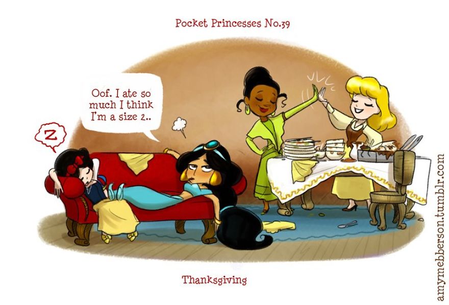 If You Love Disney Princesses, These Mini Comics Will Make You Smile