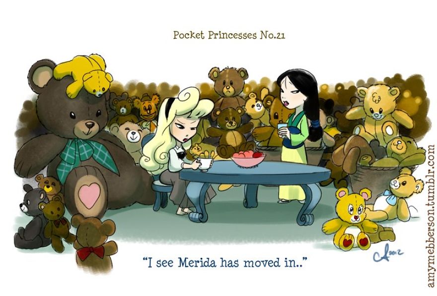 If You Love Disney Princesses, These Mini Comics Will Make You Smile