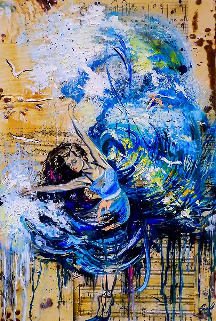 I Portray The Feeling Of Ballet Dance In My Paintings To Show How Important Passion Is I Portray The Feeling Of Ballet Dance In My Paintings To Show How Important Passion Is