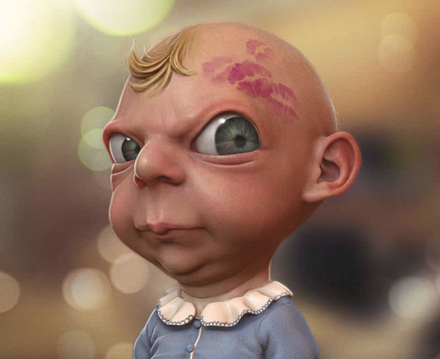 Adorable Character Illustrations By Tiago Hoisel