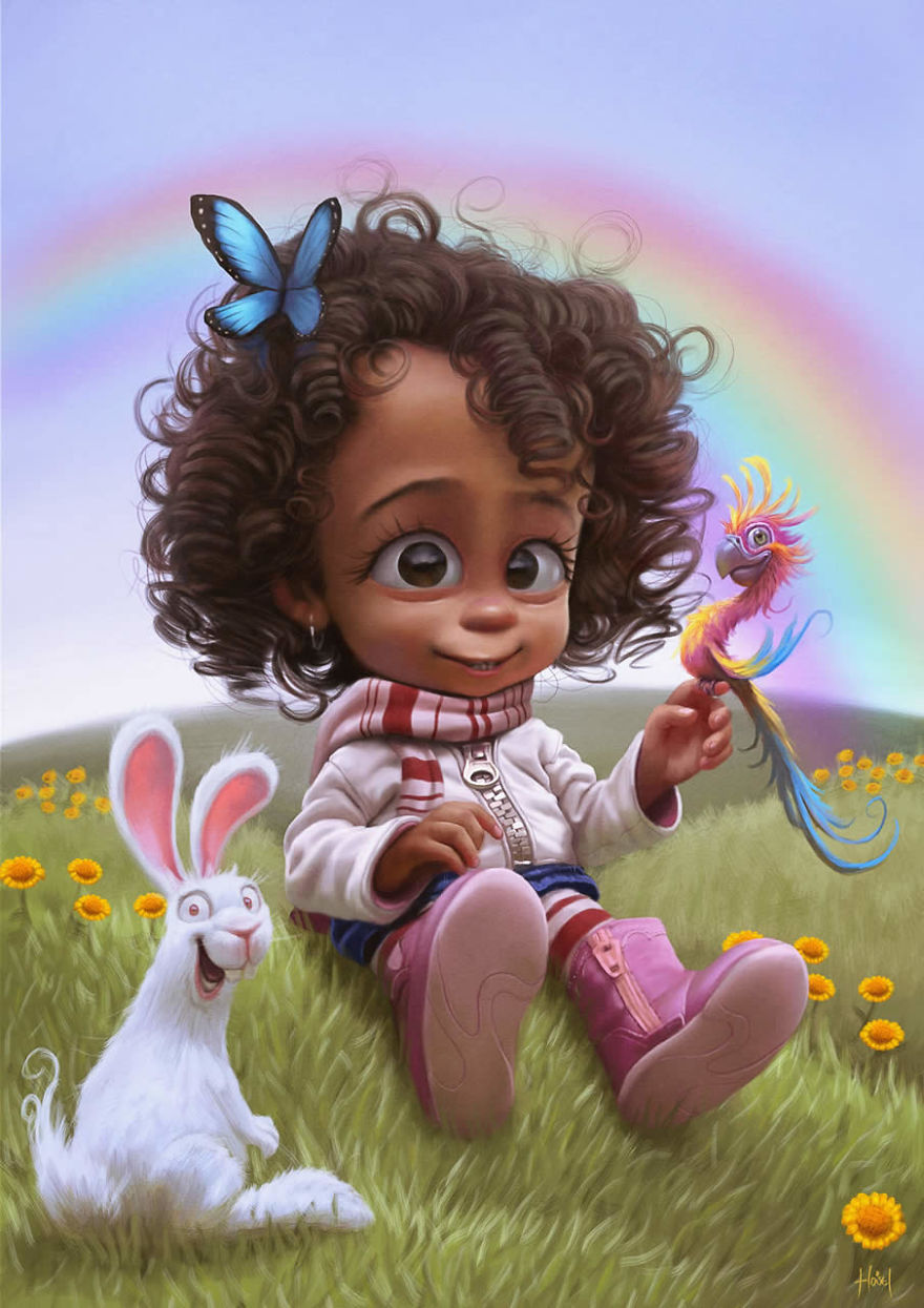 Adorable Character Illustrations By Tiago Hoisel Adorable Character Illustrations By Tiago Hoisel