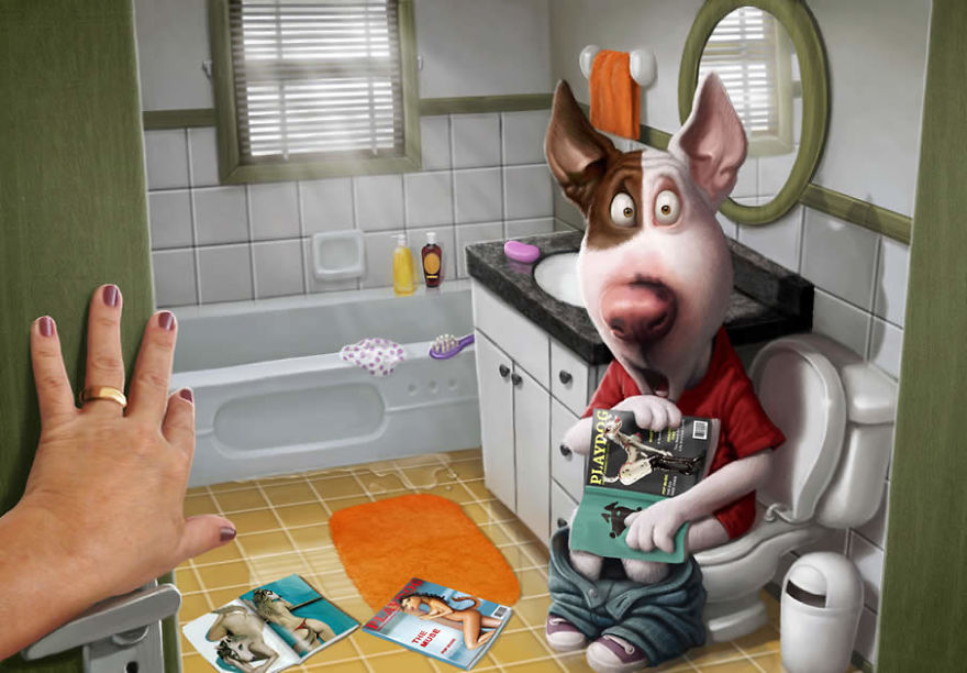 Adorable Character Illustrations By Tiago Hoisel