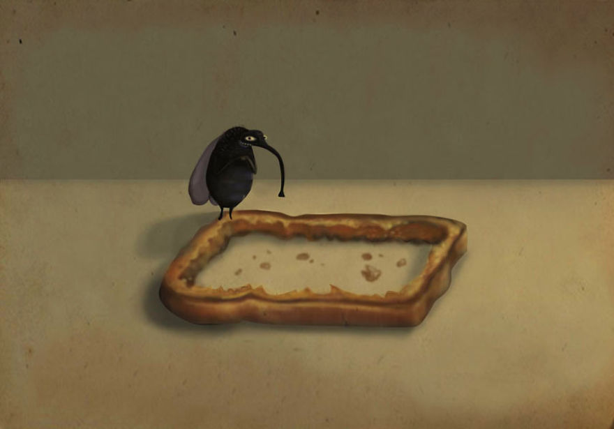 Insects Are Not What They Seem In Illustrations By Emilia Dziubak