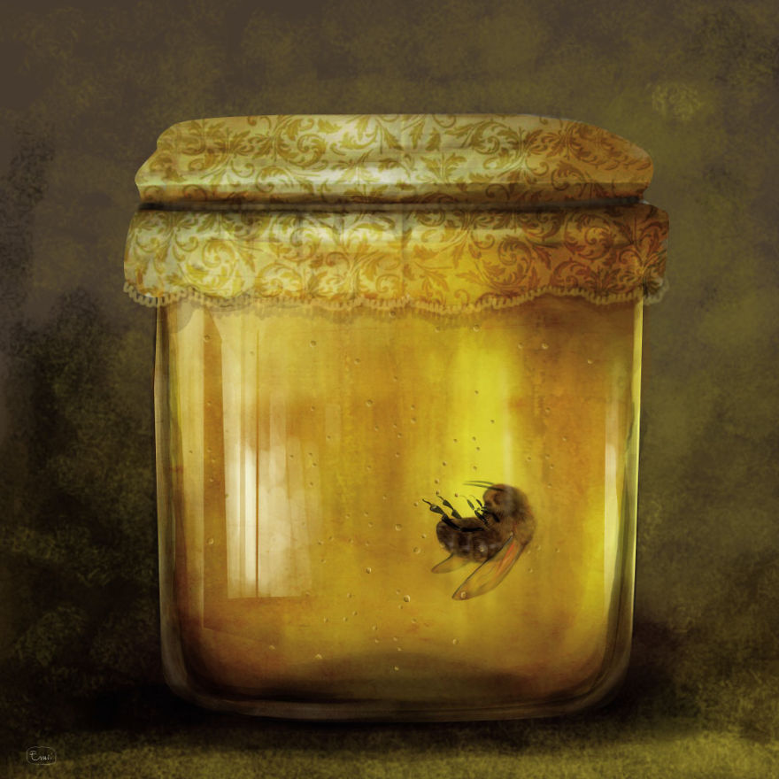 Insects Are Not What They Seem In Illustrations By Emilia Dziubak