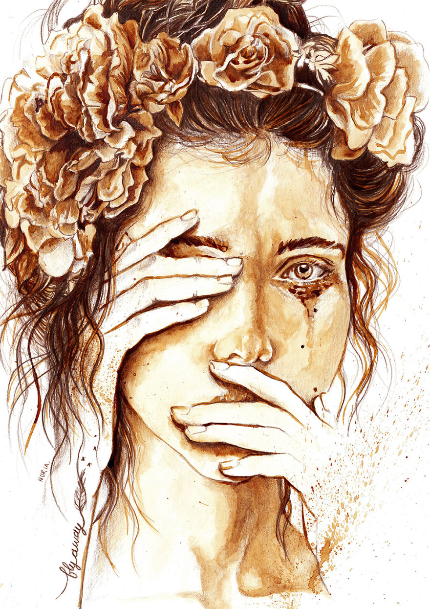 Painting Emotions With Coffee