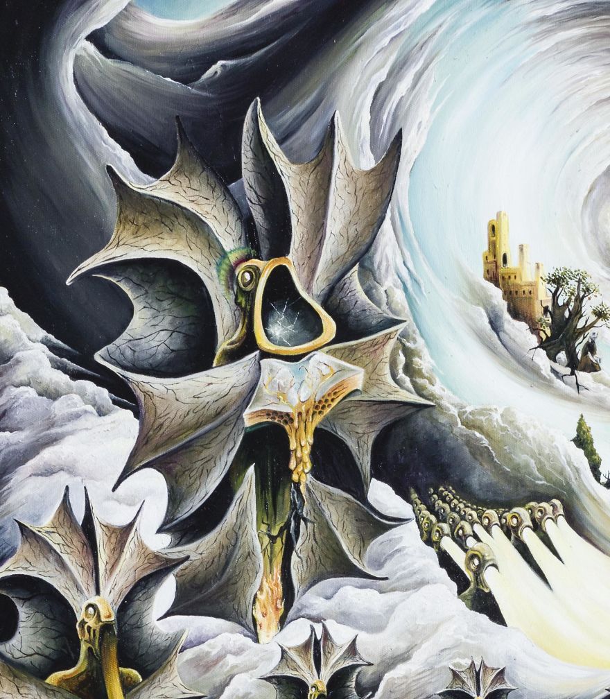 It Took Me 18 Months To Create This Impressive 2x3 Meter Sculpture Of The Book Of Revelations