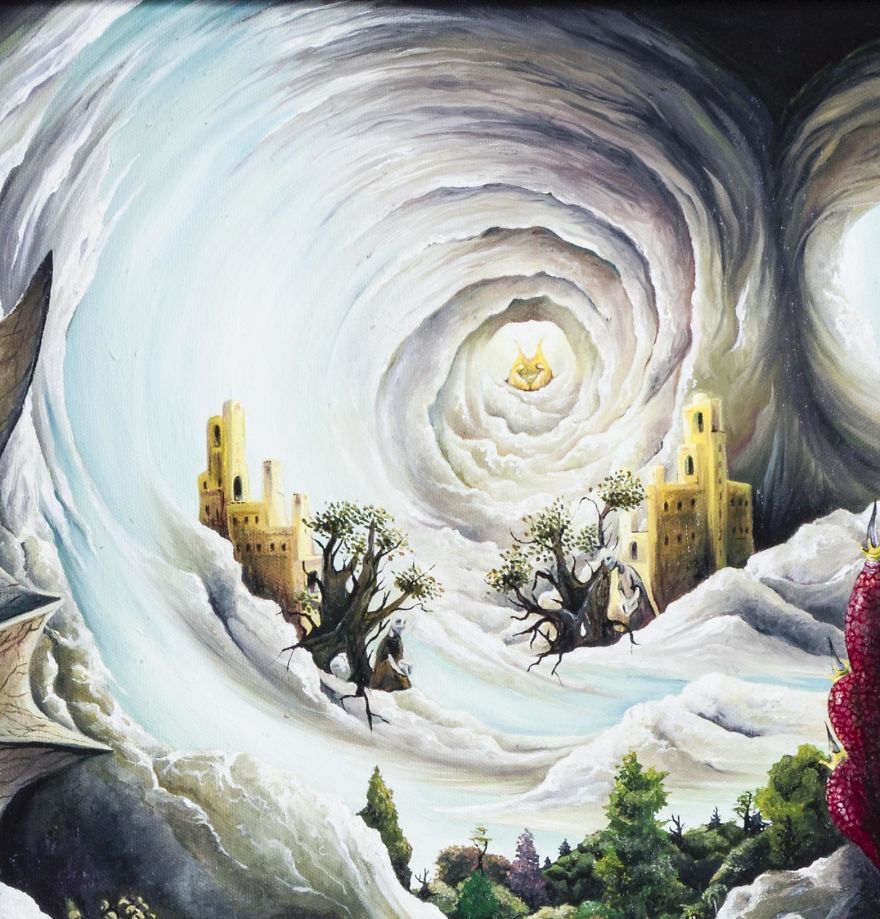 It Took Me 18 Months To Create This Impressive 2x3 Meter Sculpture Of The Book Of Revelations