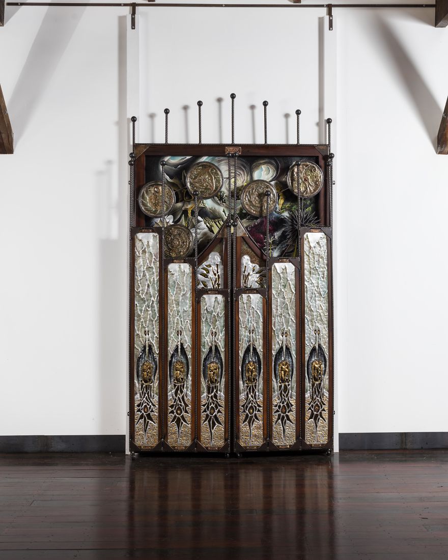 It Took Me 18 Months To Create This Impressive 2x3 Meter Sculpture Of The Book Of Revelations