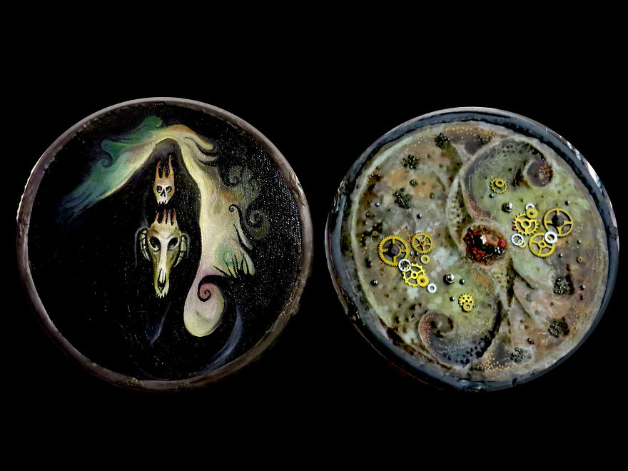 It Took Me 18 Months To Create This Impressive 2x3 Meter Sculpture Of The Book Of Revelations