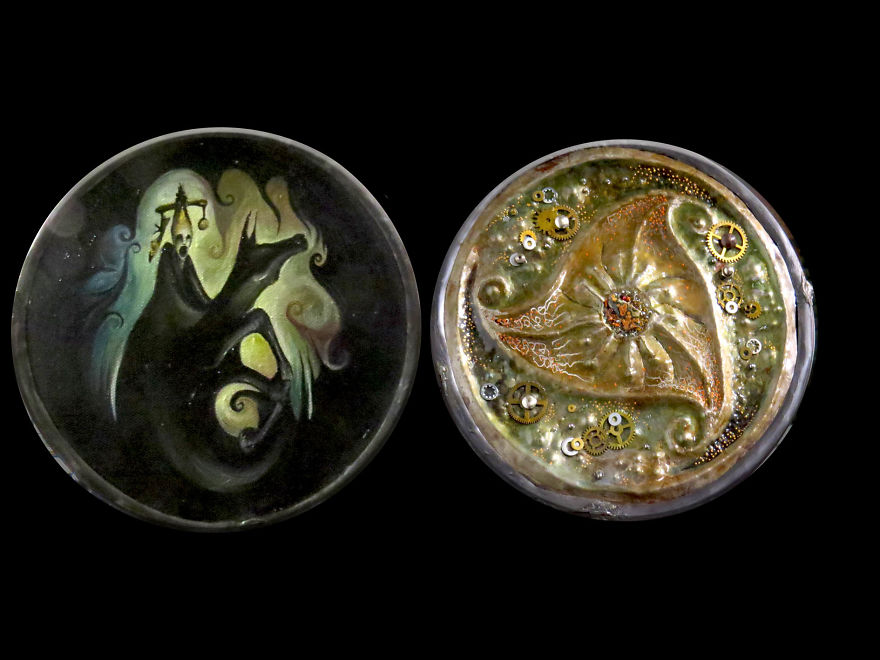 It Took Me 18 Months To Create This Impressive 2x3 Meter Sculpture Of The Book Of Revelations