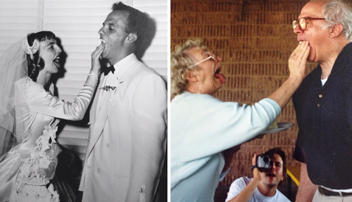 My Grandparents. Then And Now