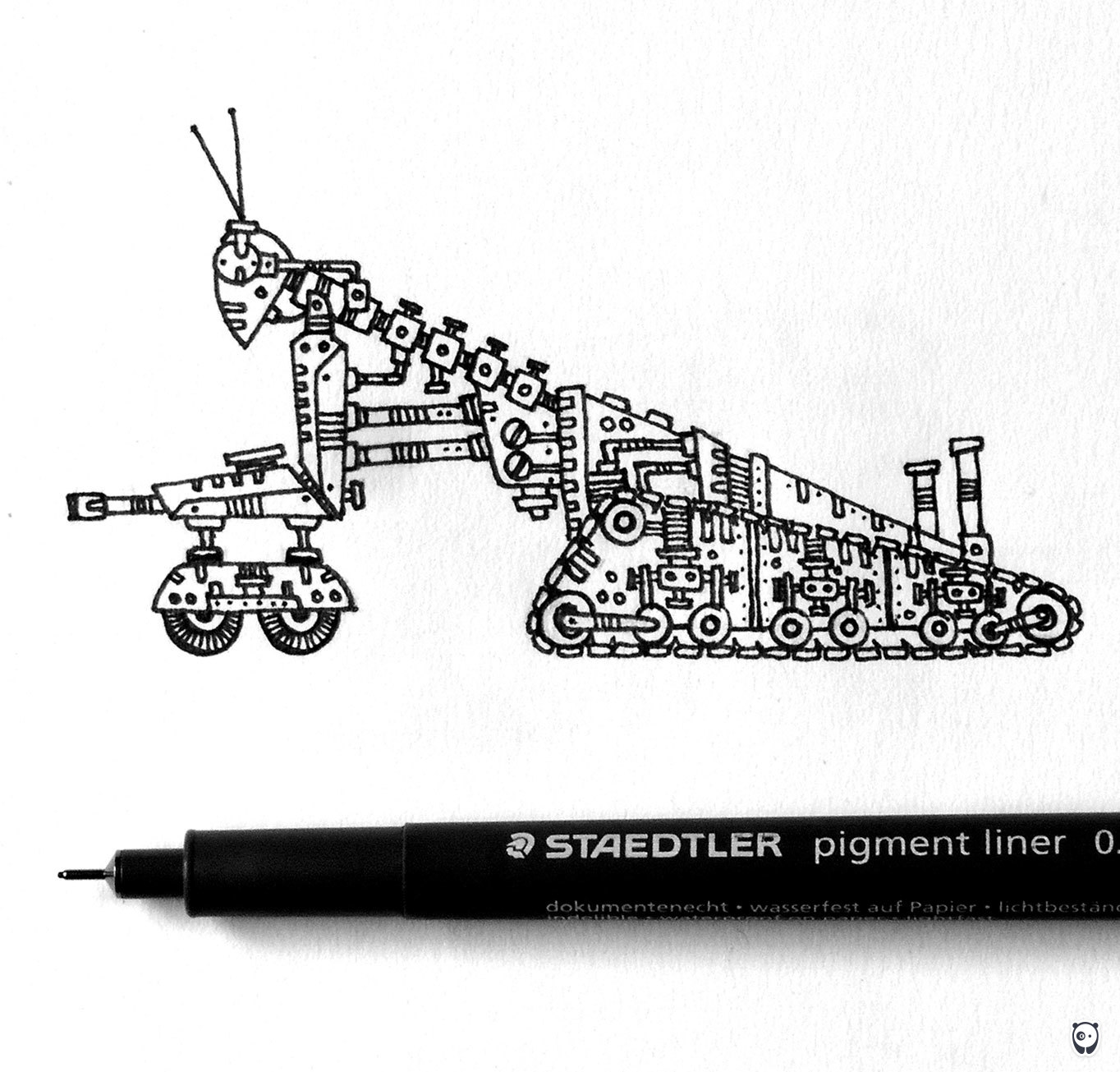 Praying Mantis Mini Tank