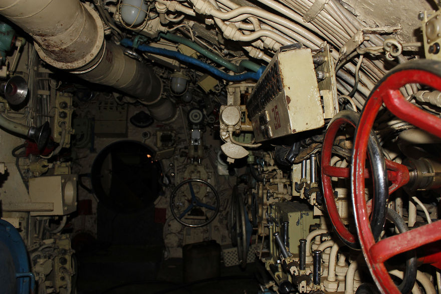 Inside Old Soviet Submarine In Amsterdam
