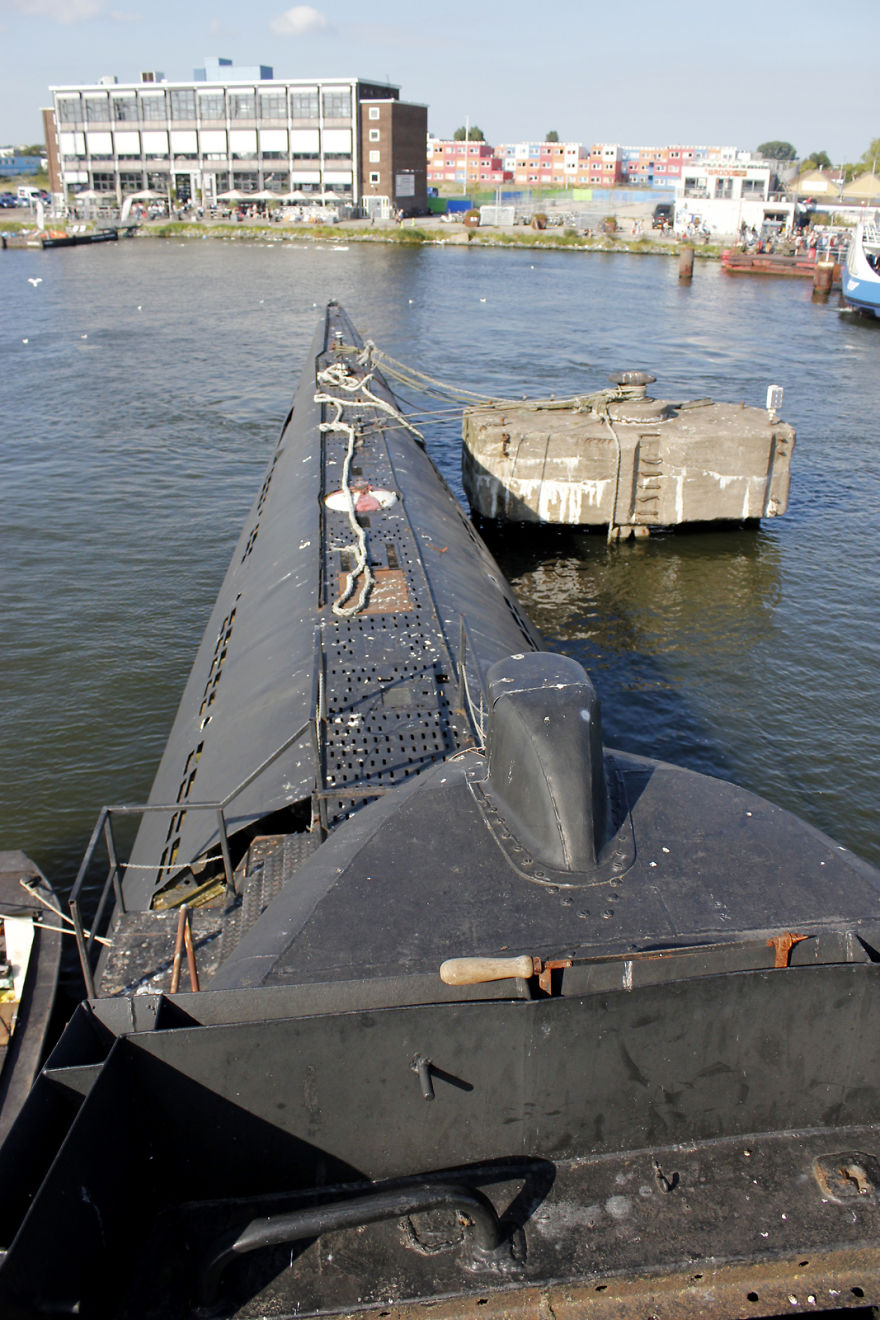 Inside Old Soviet Submarine In Amsterdam