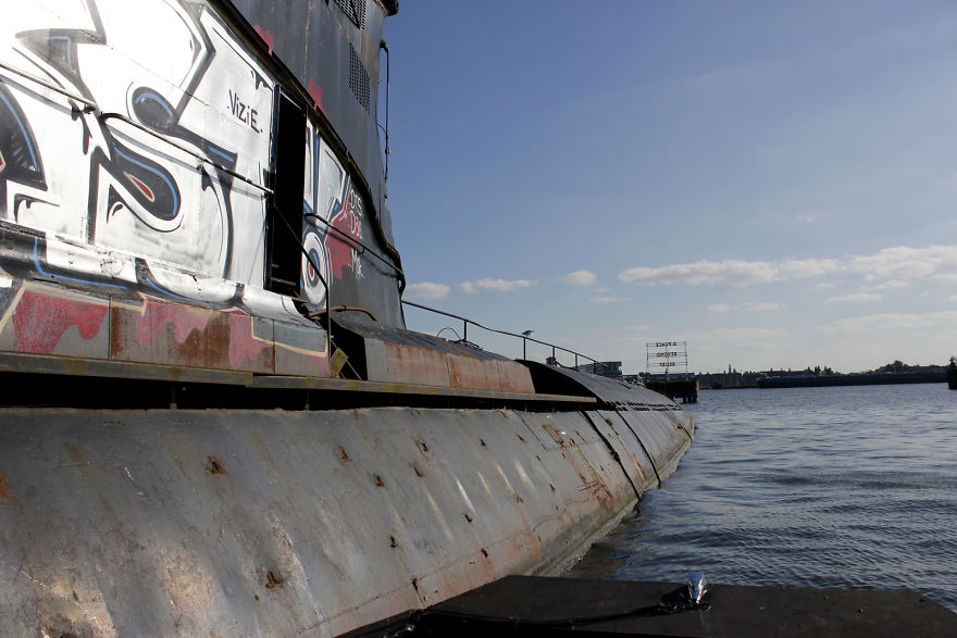 Inside Old Soviet Submarine In Amsterdam