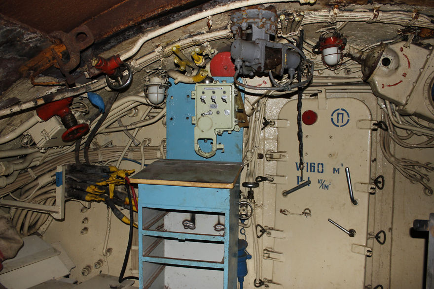 Inside Old Soviet Submarine In Amsterdam