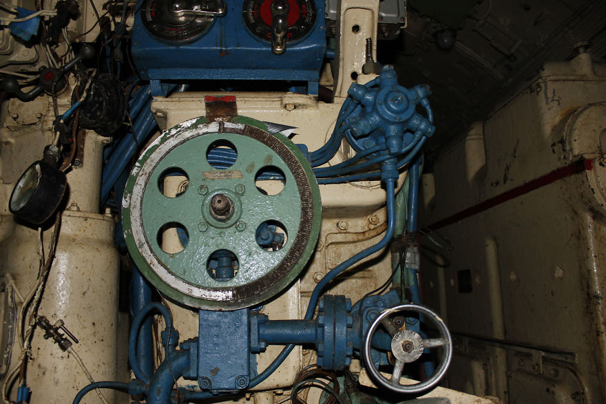 Inside Old Soviet Submarine In Amsterdam