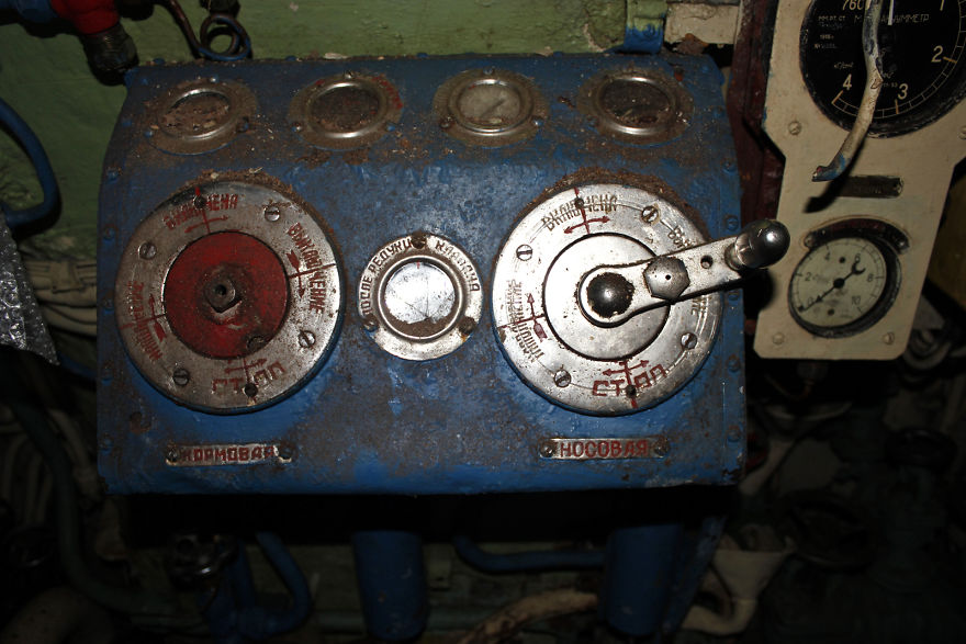 Inside Old Soviet Submarine In Amsterdam