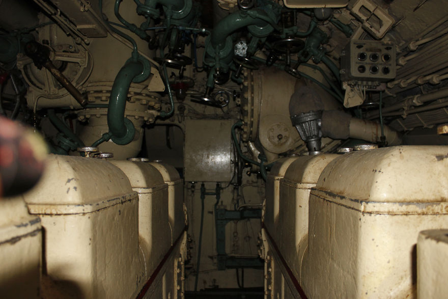 Inside Old Soviet Submarine In Amsterdam