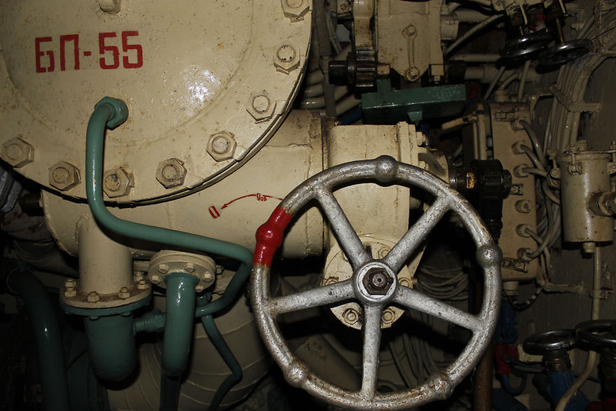 Inside Old Soviet Submarine In Amsterdam