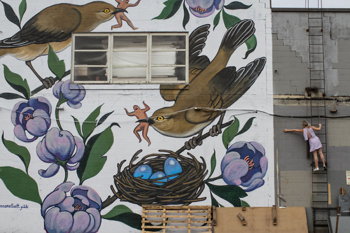 I Was Inspired By All The Beautiful Murals In My City