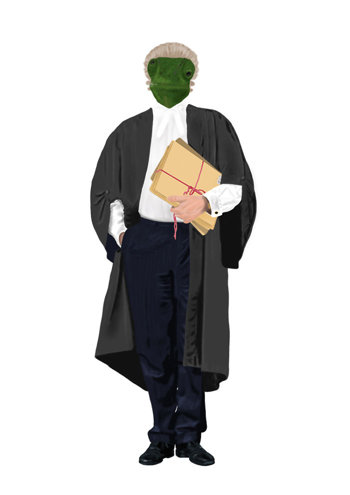 Every Monday I Draw 'manimal' Professionals And Give Them Ridiculous, Amusing Back Stories